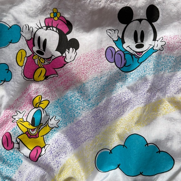 VINTAGE Baby Mickey & Co. Disney Babies Windbreaker Jacket - Size 12M - Picture 7 of 9